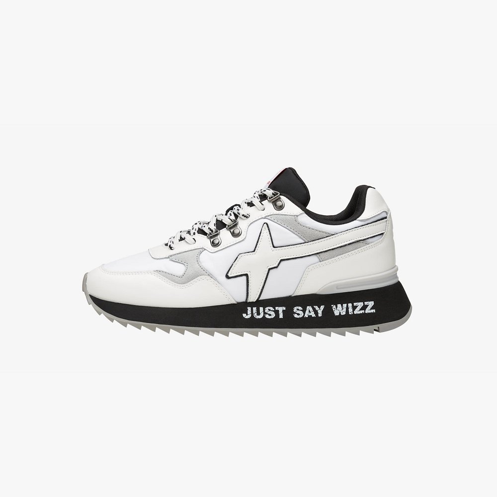 Basket W6YZ White/Grey Homme | JPY-62208768